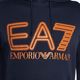 Men's EA7 Emporio Armani Train Logo Series Oversize Logo Hoodie Coft navy blue 3