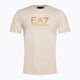 Men's EA7 Emporio Armani Train Gold Label Tee Pima Big Logo rainy day T-shirt