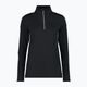 Women's ski sweatshirt CMP 33L0466/84UP nero/bianco