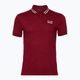 Men's EA7 Emporio Armani Golf Pro Polo Check syrah shirt