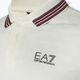 Men's EA7 Emporio Armani Golf Pro Polo Check silver birch T-shirt 3