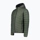 Men's CMP Fix Hood down jacket green 32K3147/E319 2