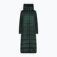 Women's CMP Coat Fix Hood Down Jacket Green 32K3136 10