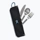 Cutlery Hydro Flask Flatware Set Stainless Pouch black