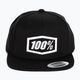 Men's 100% Essential Snapback cap black 20015-001-01 4