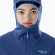 Rab Kinetic 2.0 women's rain jacket blue QWG-75 3