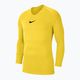Men's Nike Dri-FIT Park First Layer tour thermal longsleeve yellow/black 4