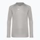Nike Dri-FIT Park First Layer pewter grey/white children's thermoactive longsleeve
