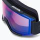Smith Squad slate/chromapop photochromic rose flash ski goggles M00668 5