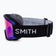 Smith Squad S black/chromapop photochromic rose flash ski goggles M00764 4