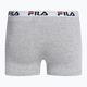 Men's boxer shorts FILA FU5016/2 grey 3