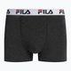 Men's boxer shorts FILA FU5016/2 anthracite melange 2