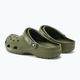 Men's Crocs Classic army green flip-flops 4