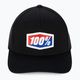 Men's 100% Classic X-Fit Flexfit cap black 20037-001-18 4