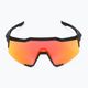 Cycling goggles 100% Speedcraft Multilayer Mirror Lens soft tact black/hiper red STO-61001-412-01 3