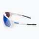 Cycling goggles 100% Speedtrap Multilayer Mirror Lens matte white/hiper blue STO-61023-407-01 4