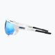 Cycling goggles 100% Speedtrap Multilayer Mirror Lens matte white/hiper blue STO-61023-407-01 8