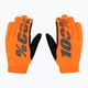 Men's cycling gloves 100% Brisker orange 10003 3