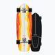 Surfskate skateboard Carver CX Raw 30.25" Firefly 2022 Complete orange and white C1012011136 8