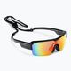 Ocean Sunglasses Race shiny black/revo red 3803.1X cycling glasses