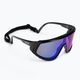 Ocean Sunglasses Waterkilly shiny black/revo blue 39000.17