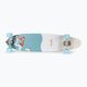 Aloiki Sumie Kicktail Complete longboard blue and white ALCO0022A011