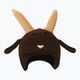 COOLCASC Goat helmet cap brown 18