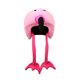 COOLCASC Flamingo pink helmet overlay 050