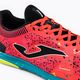 Joma Tactico IN men's football boots coral/turquoise 10