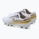 Joma men's football boots Xpander FG white/gold 3
