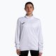 Women's Joma Winner II Full Zip running sweatshirt white