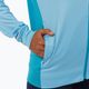 Women's Joma Winner II Full Zip sky blue running sweatshirt 5