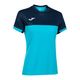 Joma Montreal SS fluor turquoise/navy T-shirt 6