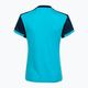 Joma Montreal SS fluor turquoise/navy T-shirt 7