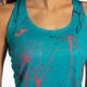 Women's running tank top Joma Elite IX turquoise 5