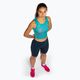 Women's running tank top Joma Elite IX turquoise 9