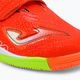 Joma Super Copa IN coral/green fluor children's football boots 7