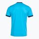 Men's tennis shirt Joma Court fluor turquoise/navy 2