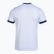 Men's tennis shirt Joma Court white/royal 2