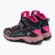 Joma J.Utah Jr children's trekking boots 2331 black/fuchsia 3