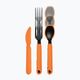 Jetboil TrailWare orange cutlery 4