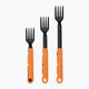 Jetboil TrailWare orange cutlery 8