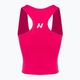Women's training tank top NEBBIA Sporty Slim Fit Crop pink 5