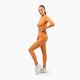 Women's training leggings NEBBIA Elevated orange 2