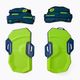 CrazyFly Hexa II Binding Small blue-green kiteboard pads and straps T016-0264