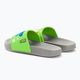 Coqui children's flip-flops Ruki mid. grey/apple green hero 3
