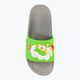 Coqui children's flip-flops Ruki mid. grey/apple green hero 6