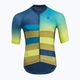 SILVINI men's cycling jersey Mazzano blue/yellow 3122-MD2042/32422 3