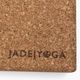 JadeYoga Cork Block Small light brown CYBS yoga cube 6