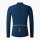 Men's Shimano Vertex Thermal LS Jersey bike sweatshirt blue PCWJSPWUE13MD2705 6
